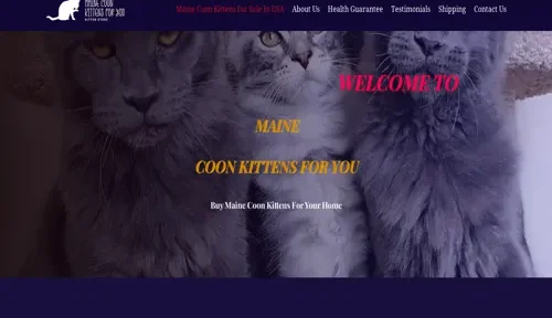 A screenshot of Genlanfamilystbernard.com