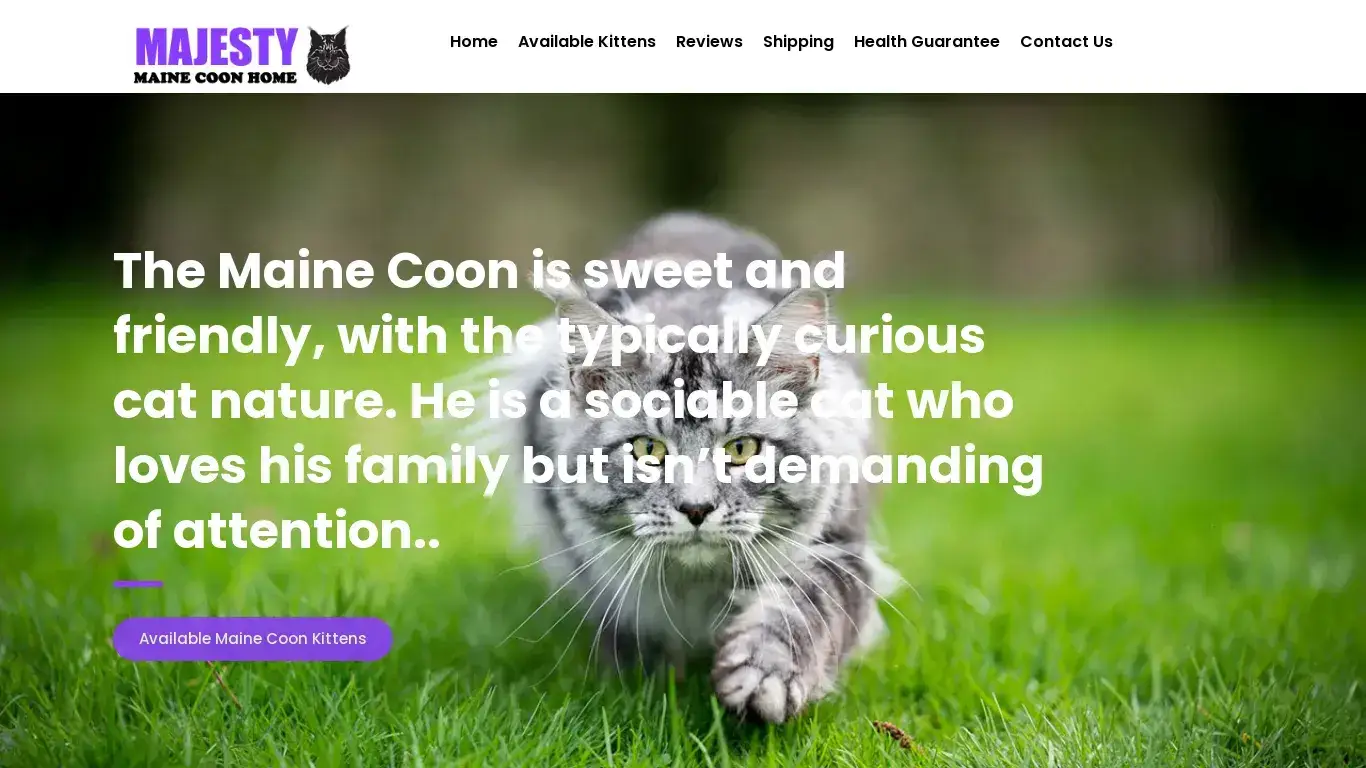 is Home | Majesty Maine Coon Home legit? screenshot