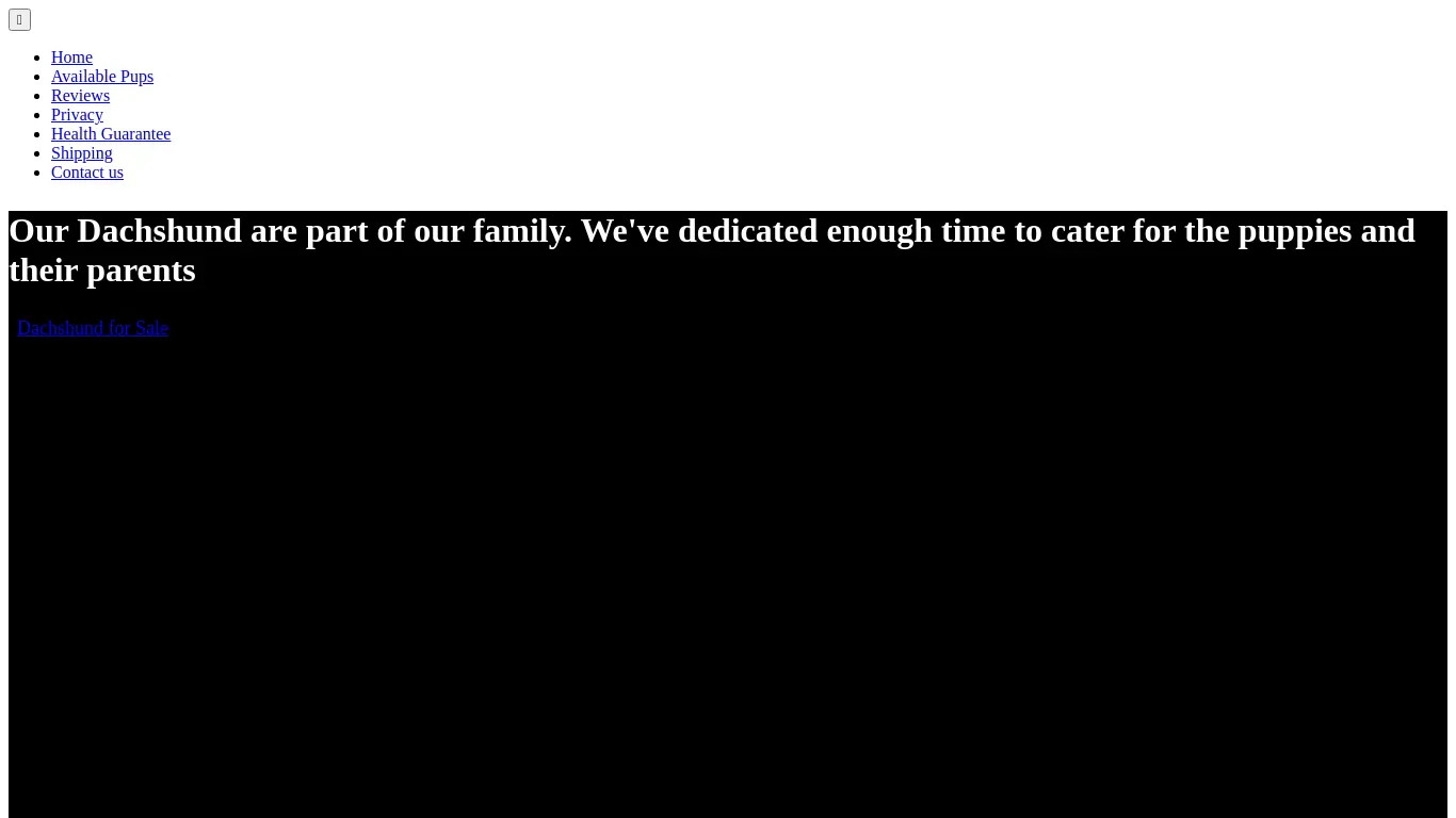 is maleekdachshundpuppies.com legit? screenshot