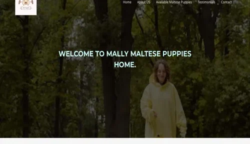 A screenshot of Genlanfamilystbernard.com