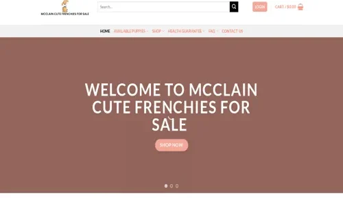 A screenshot of Genlanfamilystbernard.com