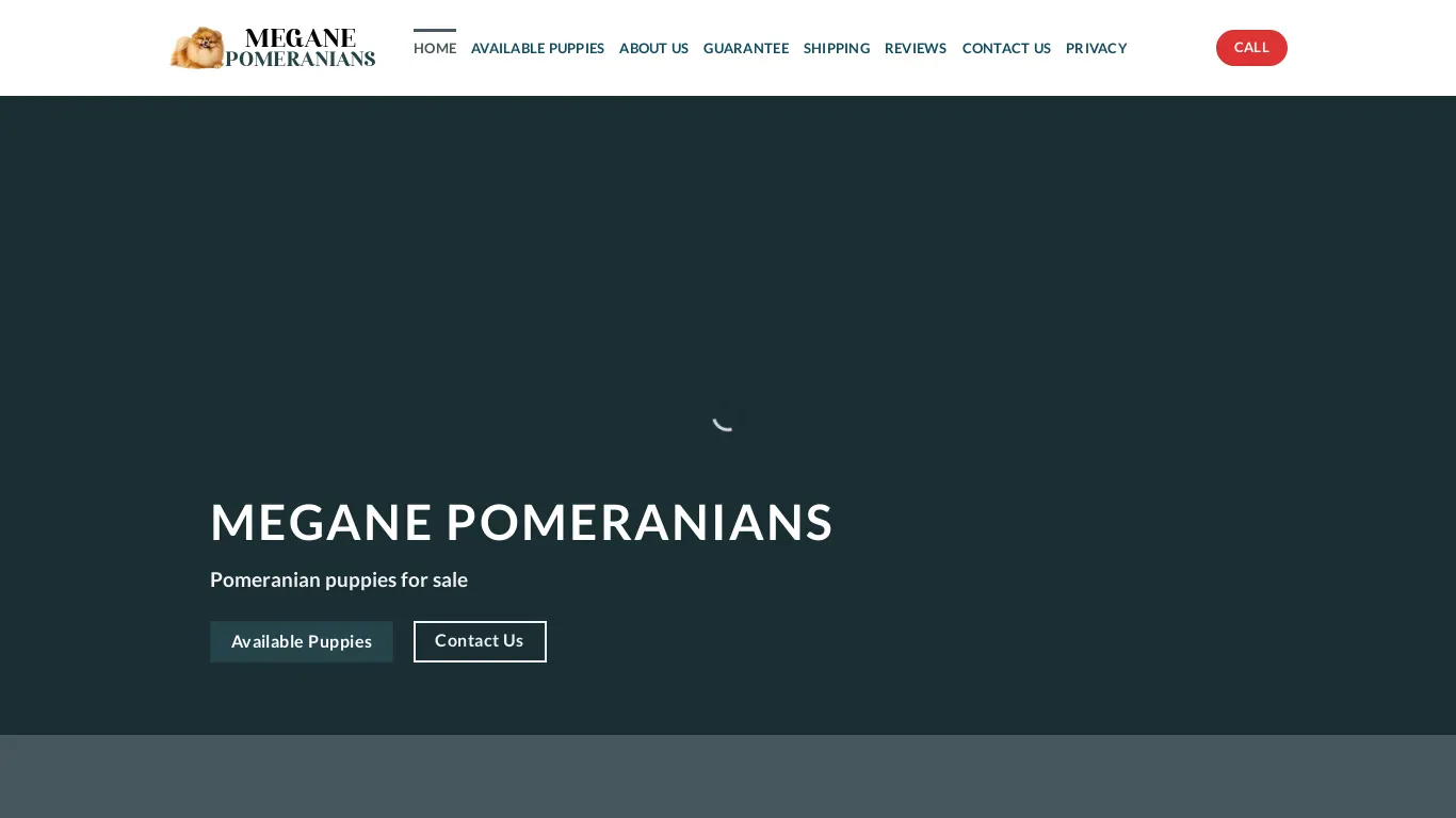 is meganepomeranians.com legit? screenshot