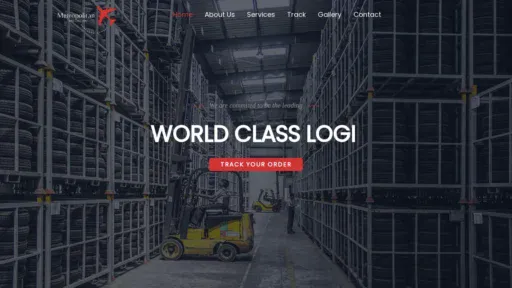 A screenshot of Metdelivery.com