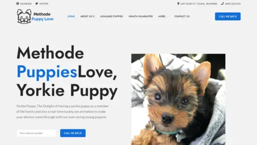 A screenshot of Genlanfamilystbernard.com