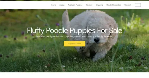 A screenshot of Genlanfamilystbernard.com