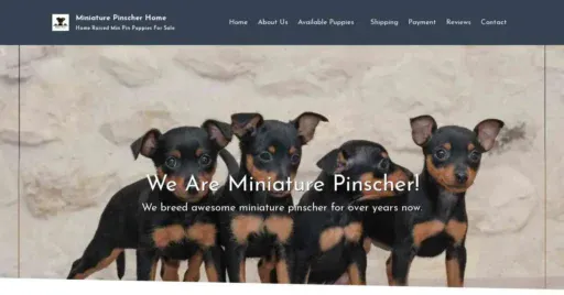 A screenshot of Genlanfamilystbernard.com