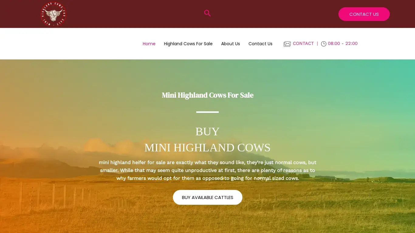 is Mini Highland Cows Farm - Mini Highlander Cows For Sale legit? screenshot