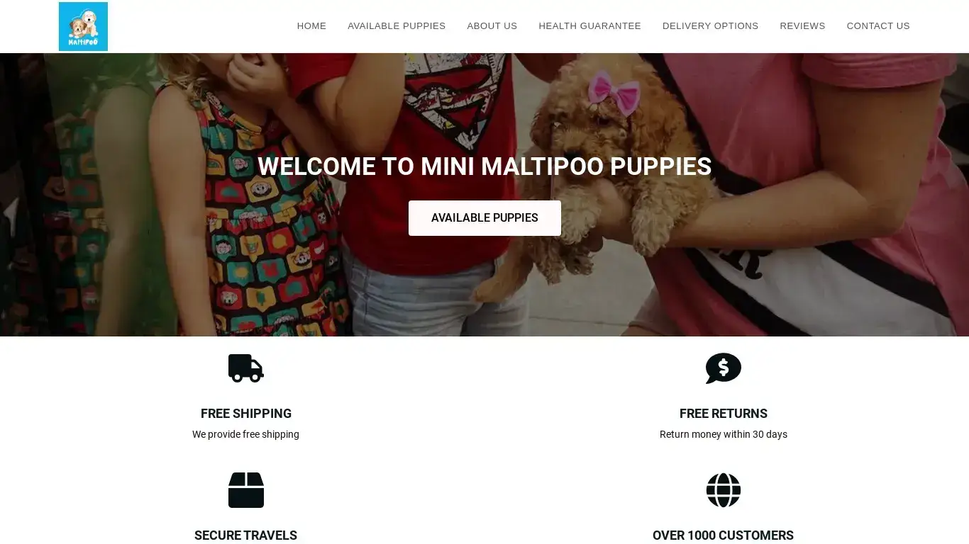 is MINI MALTIPOO PUPPIES FOR ADOPTION – BEST BREEDER legit? screenshot