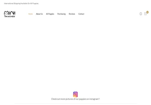 is miniteacuppuppy.com legit? screenshot