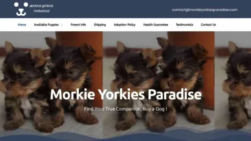 A screenshot of Genlanfamilystbernard.com