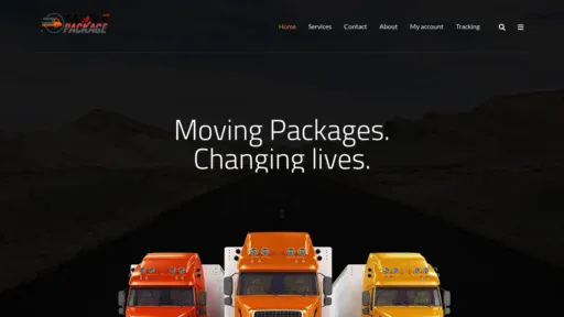 A screenshot of Movemypackages.com