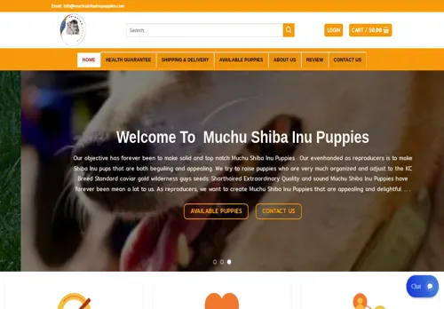 is muchushibainupuppies.com legit? screenshot
