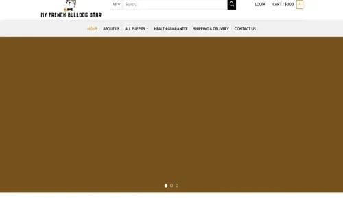A screenshot of Genlanfamilystbernard.com