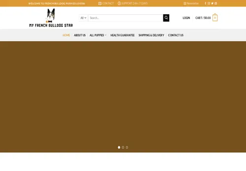is myfrenchbulldogstar.com legit? screenshot