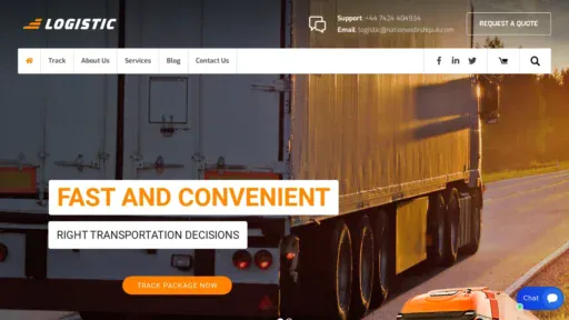 A screenshot of Nationwideshipuk.com