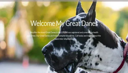 A screenshot of Genlanfamilystbernard.com