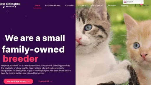 A screenshot of Genlanfamilystbernard.com