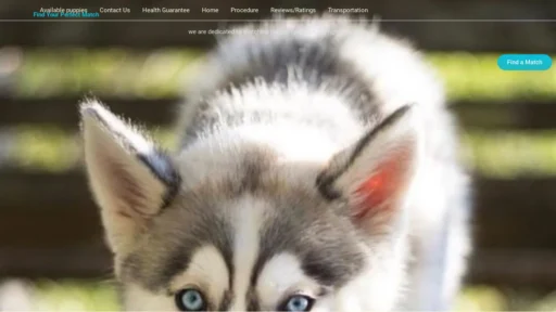 A screenshot of Norrissiberiansite.com