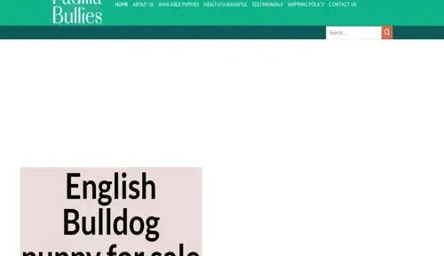 A screenshot of Genlanfamilystbernard.com