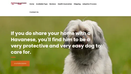 A screenshot of Palmerhavanesehome.com