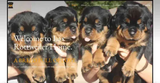 A screenshot of Genlanfamilystbernard.com