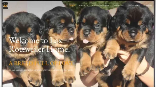 A screenshot of Genlanfamilystbernard.com