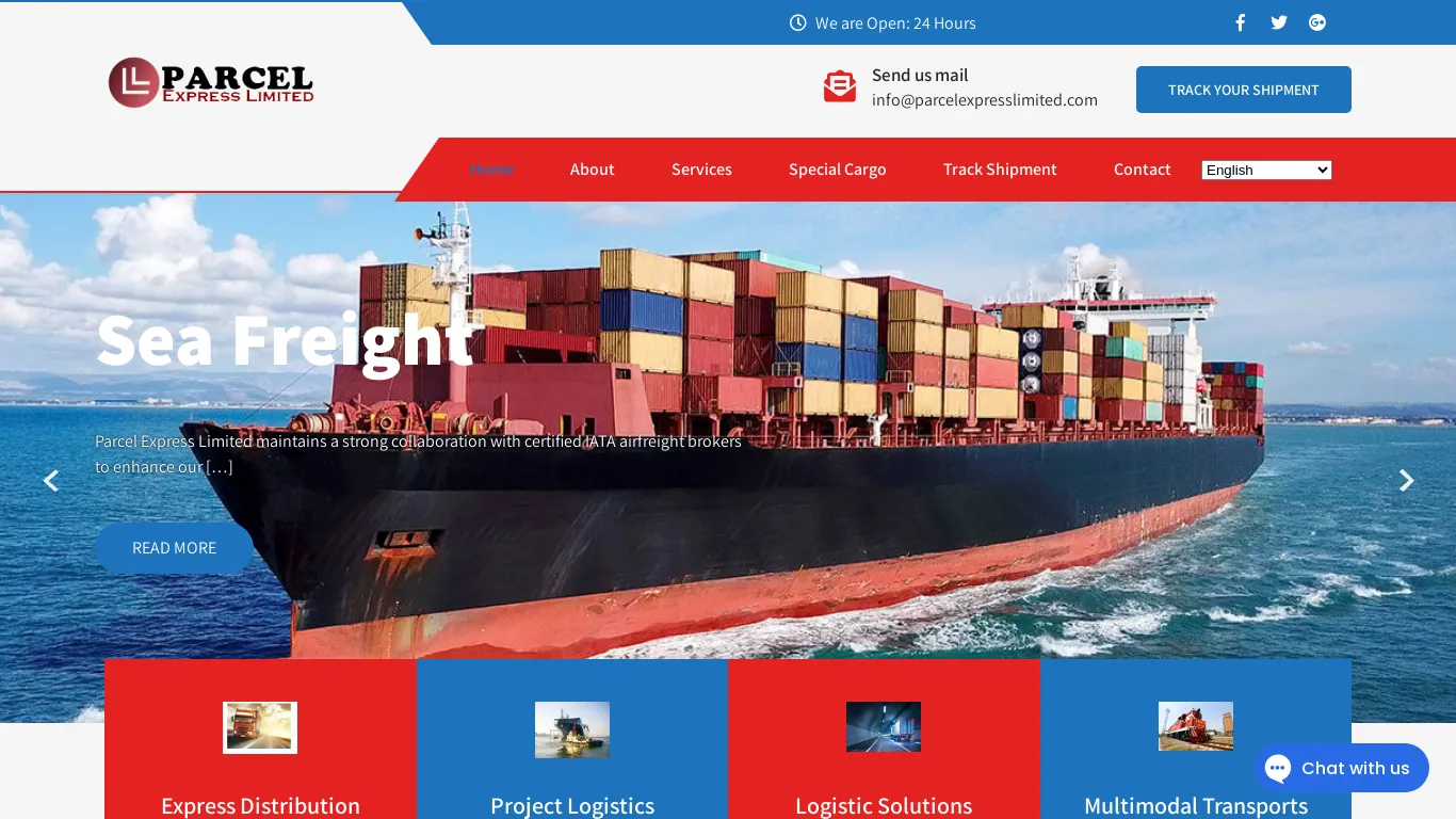 is Home – Parcel Express Limited legit? screenshot