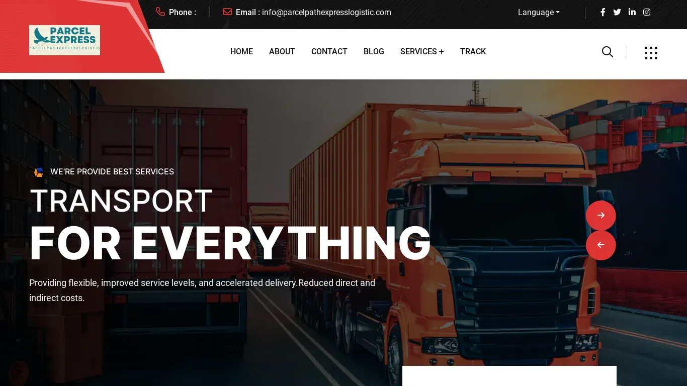 is parcelpathexpresslogistic legit? screenshot