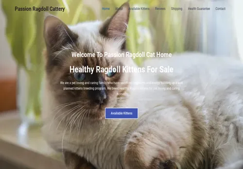is passionragdollkittens.com legit? screenshot