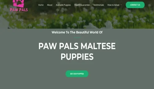 A screenshot of Genlanfamilystbernard.com