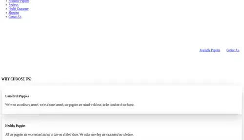 A screenshot of Genlanfamilystbernard.com