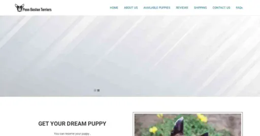 A screenshot of Genlanfamilystbernard.com