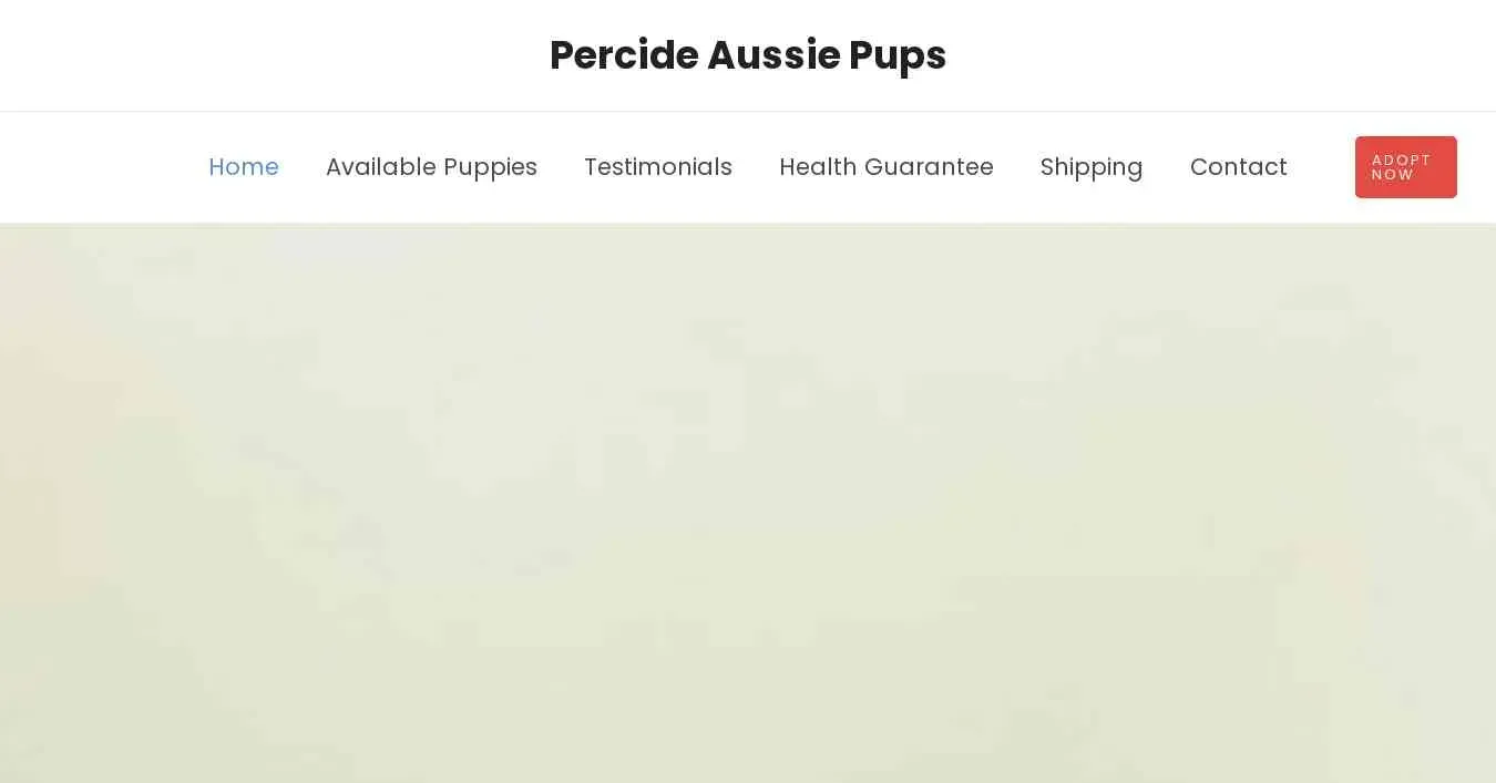 is percideausssiepups.com legit? screenshot