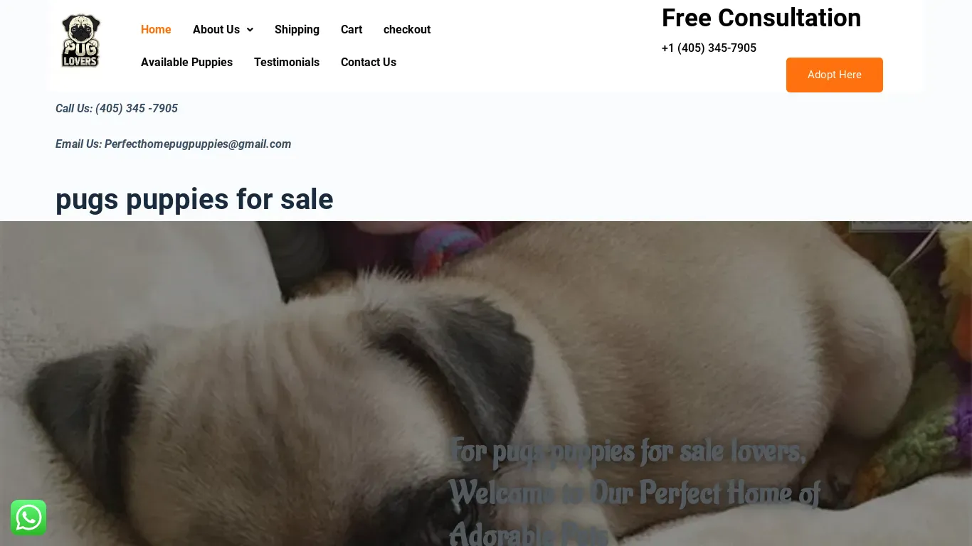 is perfecthouseofpugs.com legit? screenshot