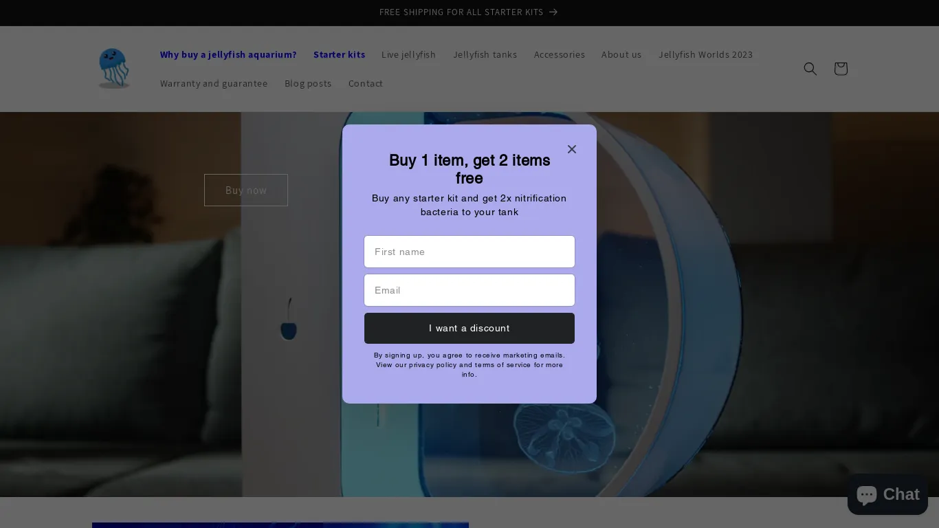 is Pet Jellyfish USA Pet Jellyfish At Home Jellyfish Aquariums legit? screenshot