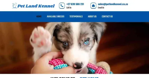 A screenshot of Genlanfamilystbernard.com