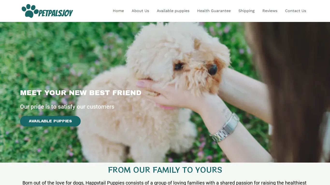 is petpalsjoy.com – https://petpalsjoy.com/ legit? screenshot