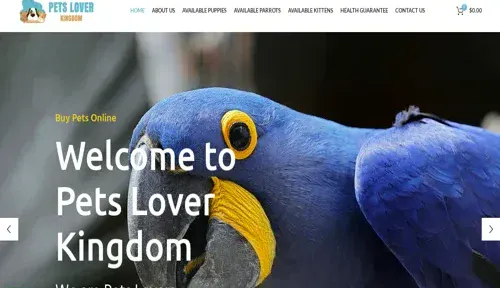 A screenshot of Genlanfamilystbernard.com