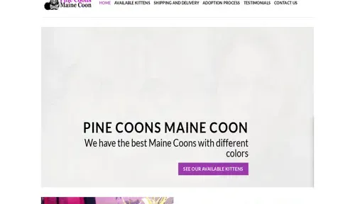 A screenshot of Genlanfamilystbernard.com