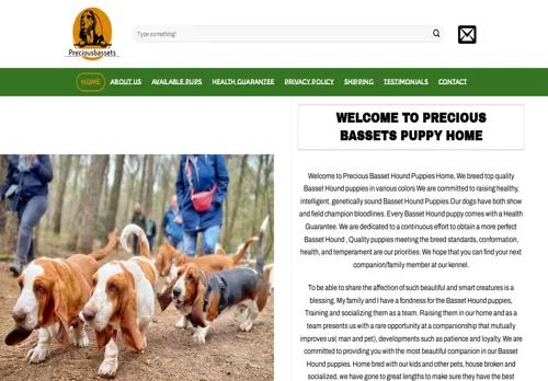 is preciousbasset.com legit? screenshot