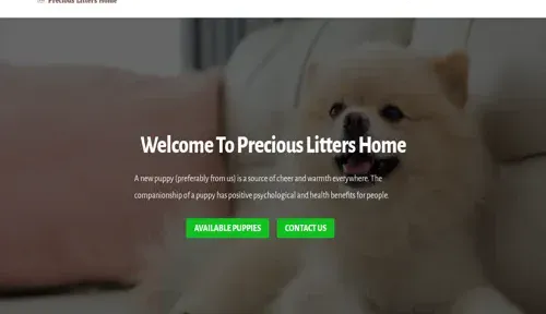 A screenshot of Genlanfamilystbernard.com