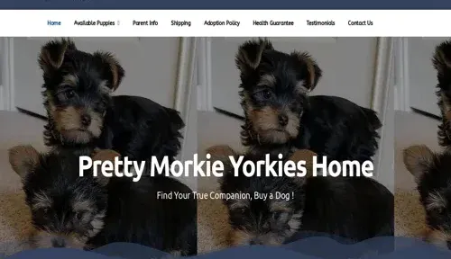 A screenshot of Genlanfamilystbernard.com
