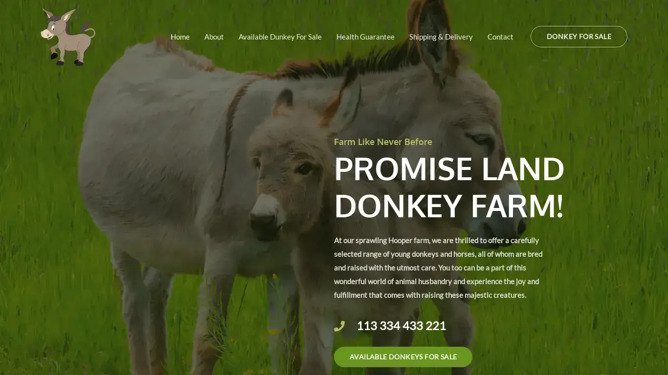 is Promised Land Donkey Farm – . legit? screenshot