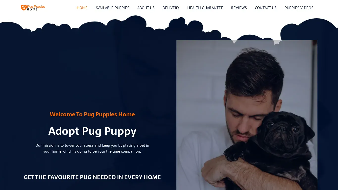 is PUG PUPPIES HOME legit? screenshot