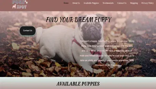 A screenshot of Genlanfamilystbernard.com