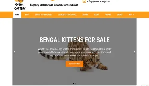 A screenshot of Genlanfamilystbernard.com