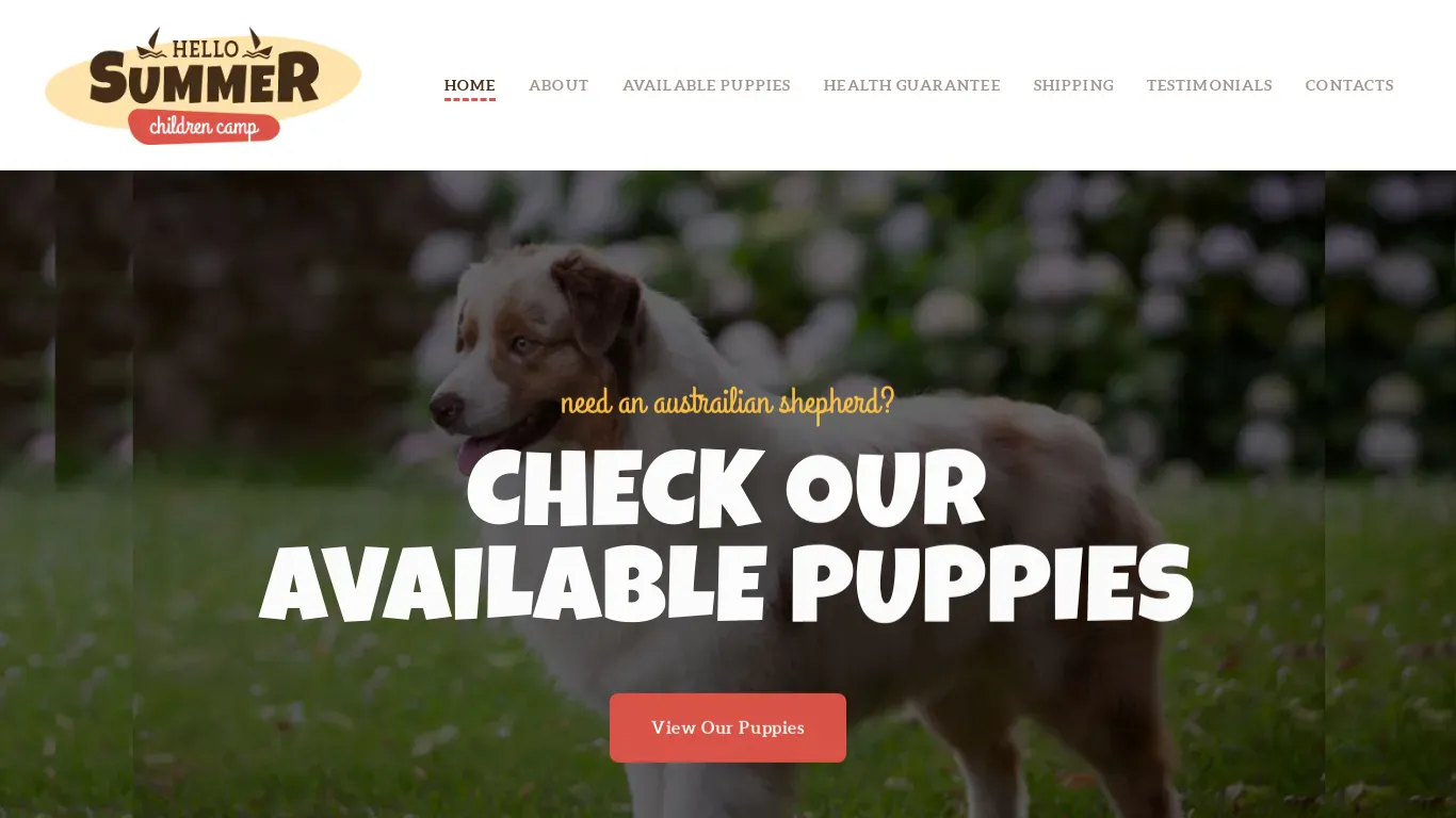 is Reding Australian Shepherds – Reding Australian Shepherds legit? screenshot