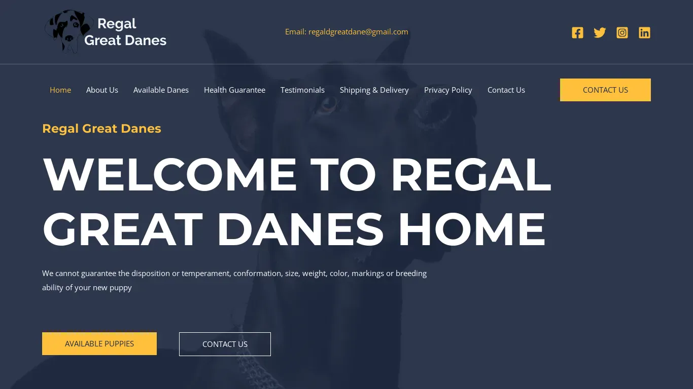 is Regal Great Danes legit? screenshot