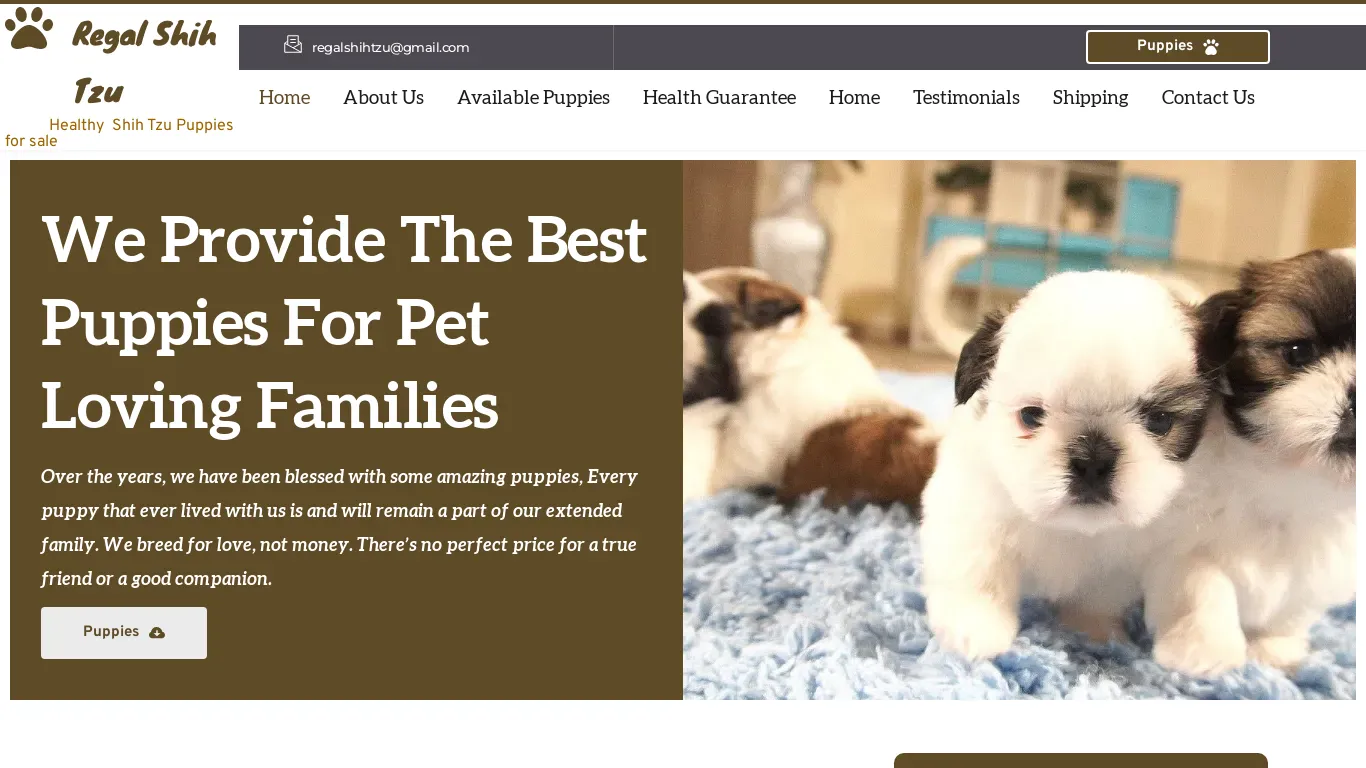 is regalshihtzu.com legit? screenshot