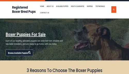 A screenshot of Genlanfamilystbernard.com